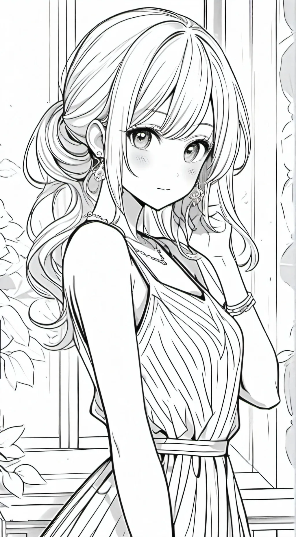 ai character: Rosita  background