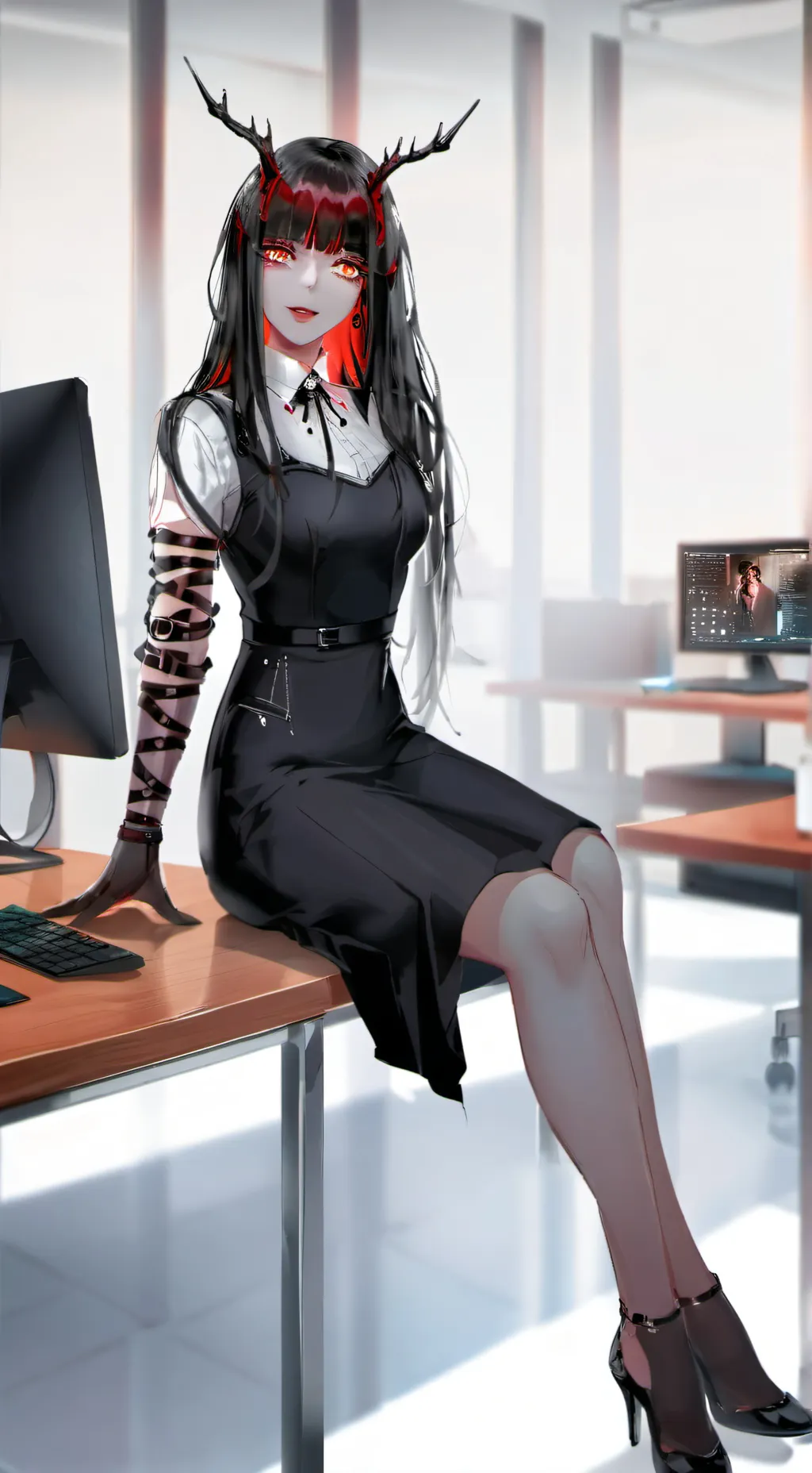 ai character: Himiko background