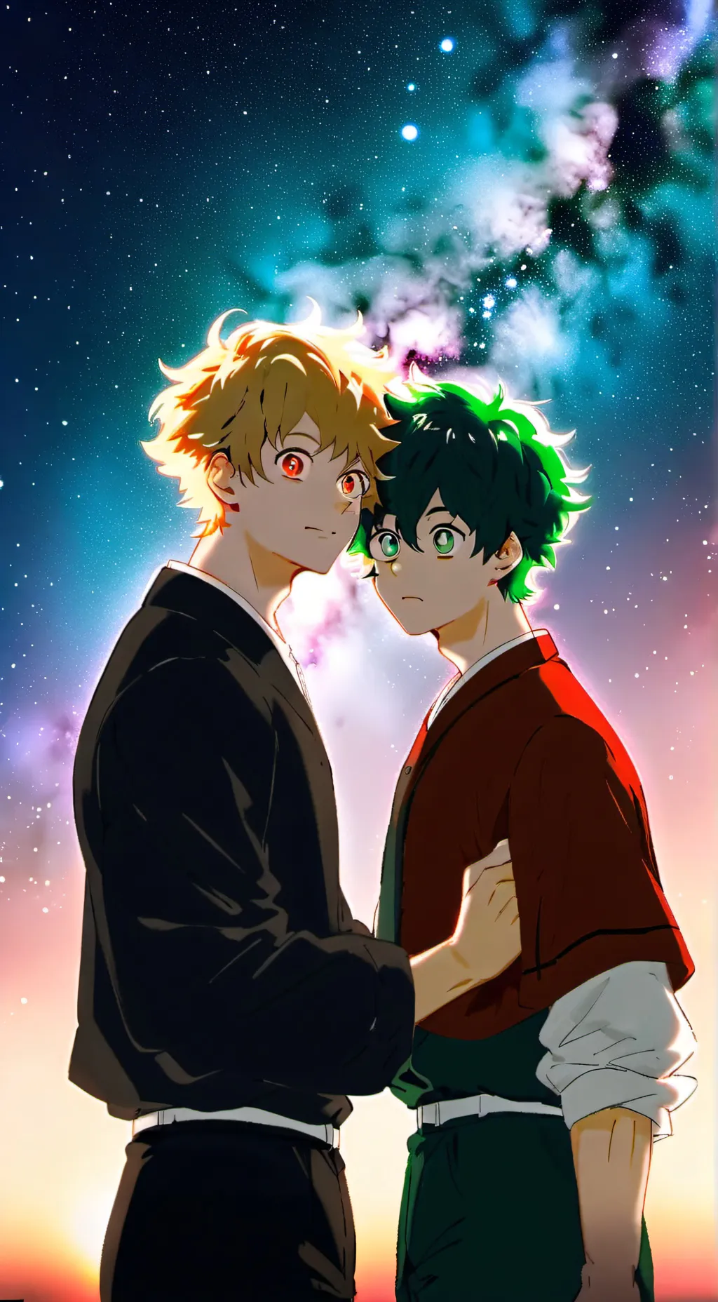 ai character: bakudeku background