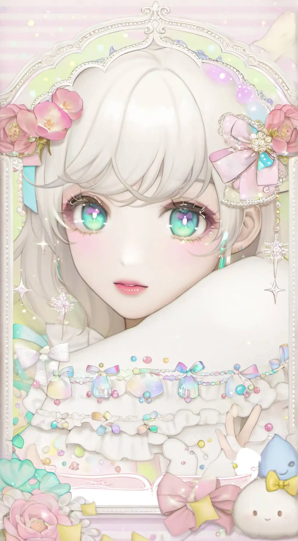 ai character: ￼Yuro  background