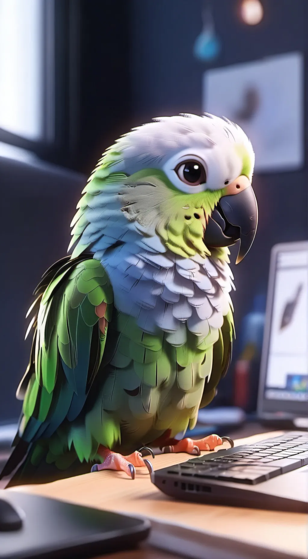 ai character: Clover background