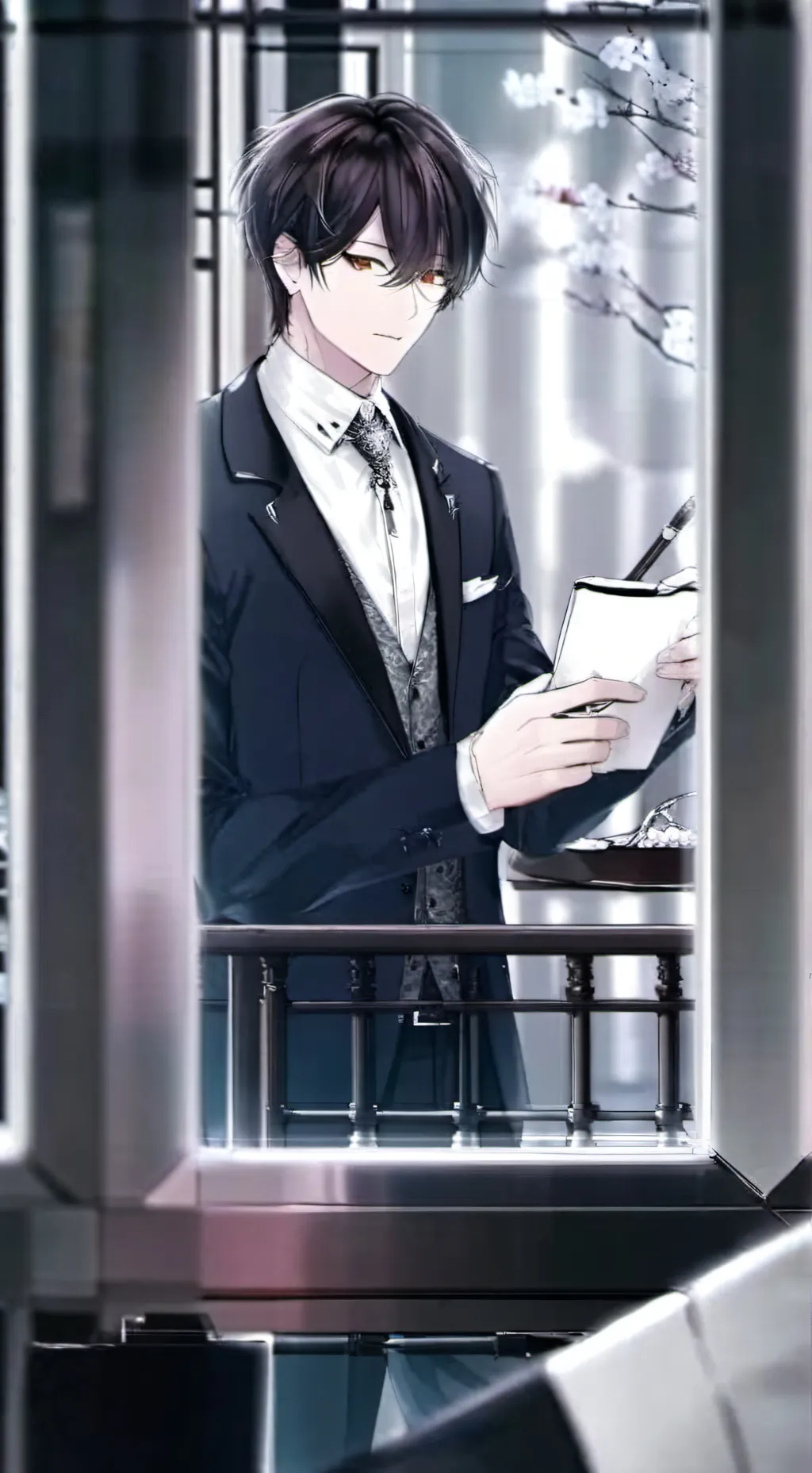 ai character: liam  background