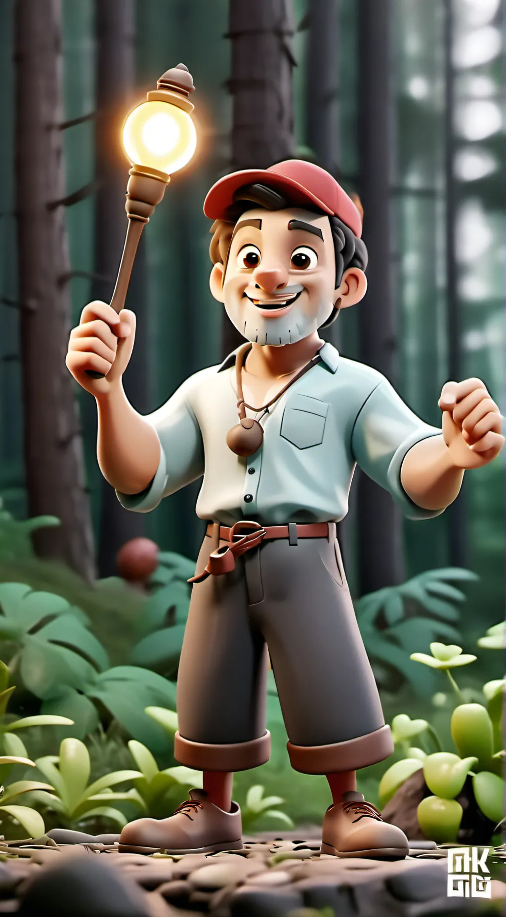 ai character: ✨~{DANDY}~✨ background