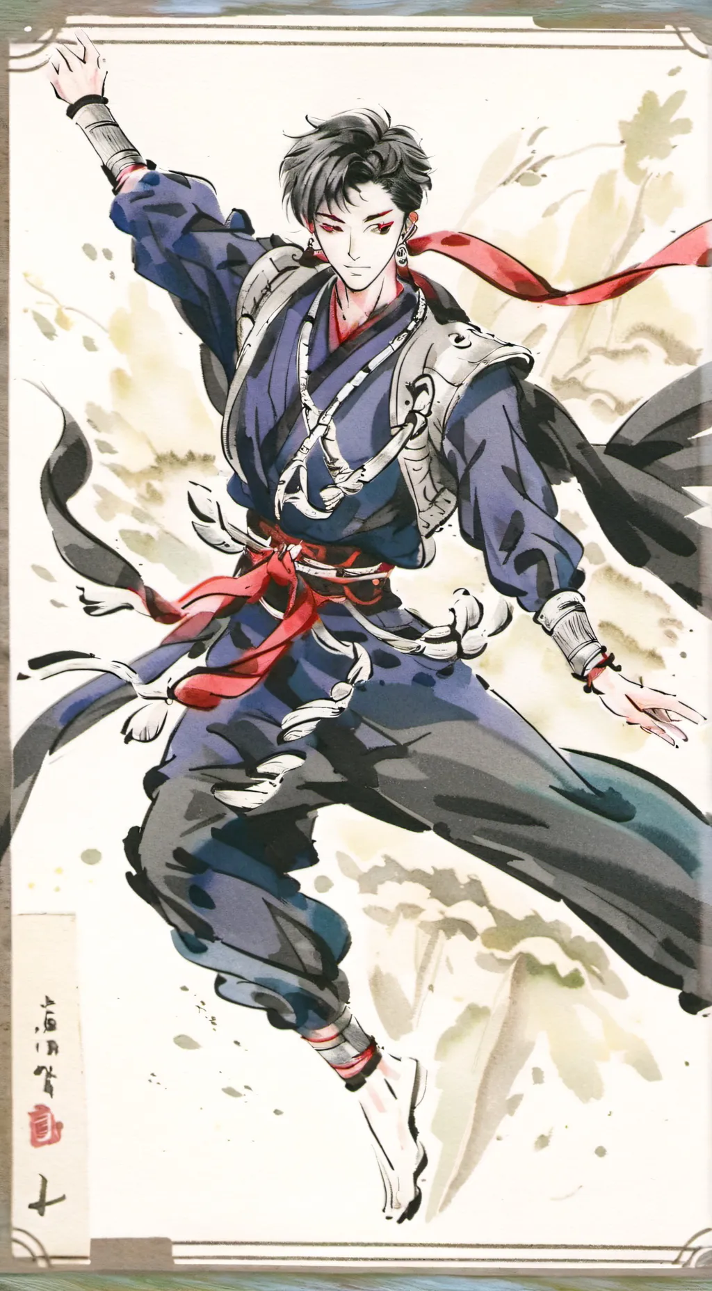 ai character: Kj background