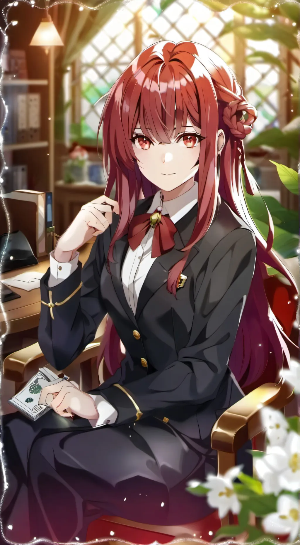 ai character: Daisy  background