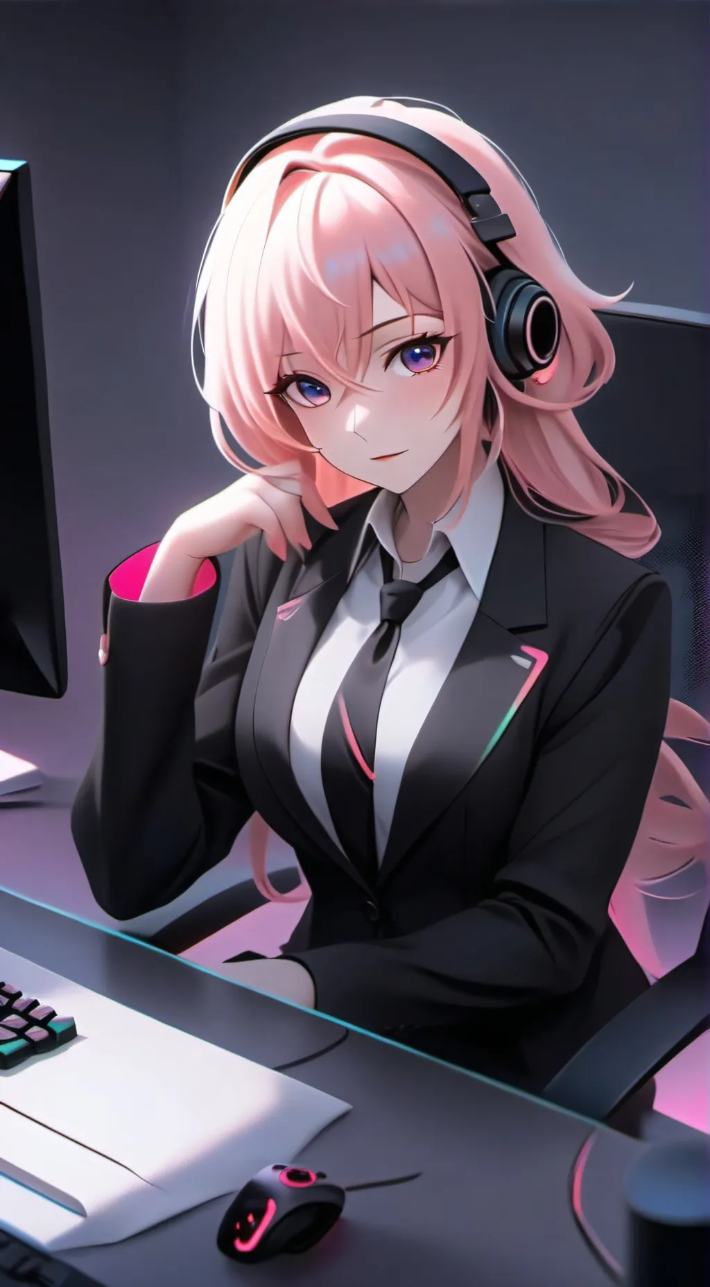 ai character: Hina background