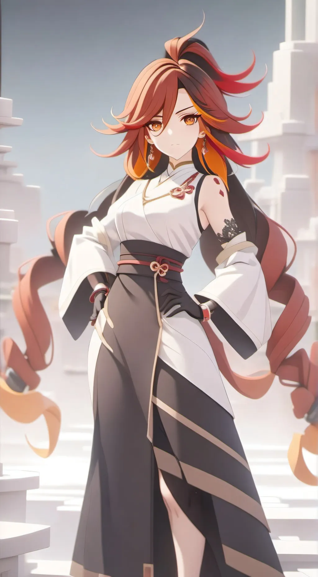 ai character: depressed mavuika  background