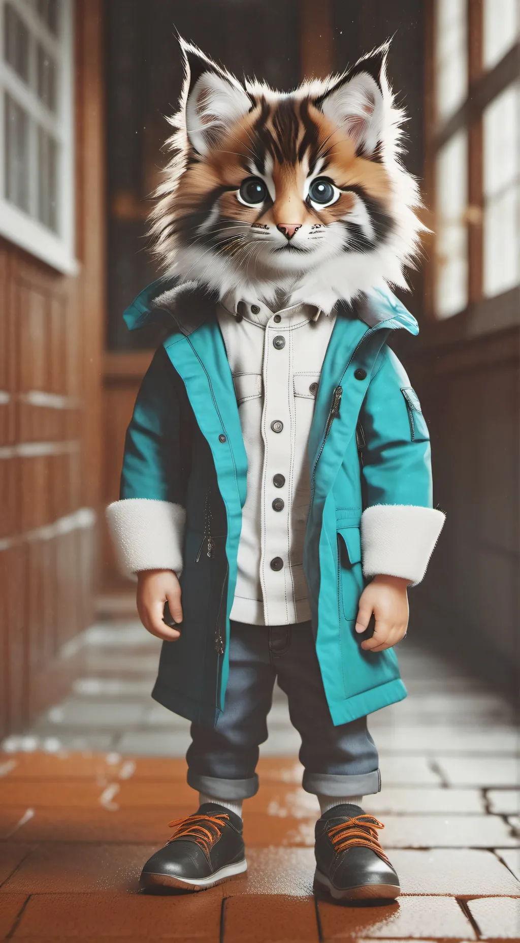 ai character: Mrs.Potté background