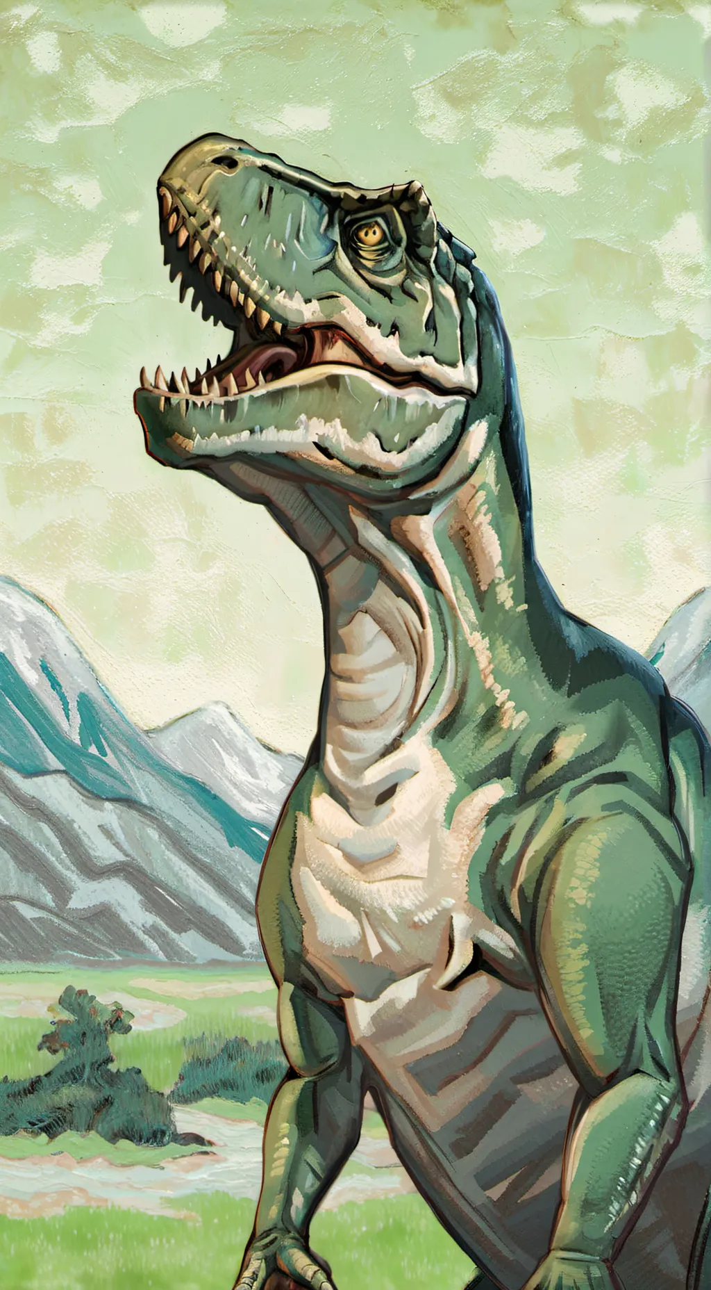 ai character: baby jw background