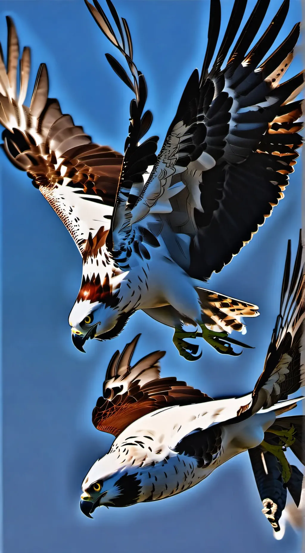 ai character: Osprey/Iris background