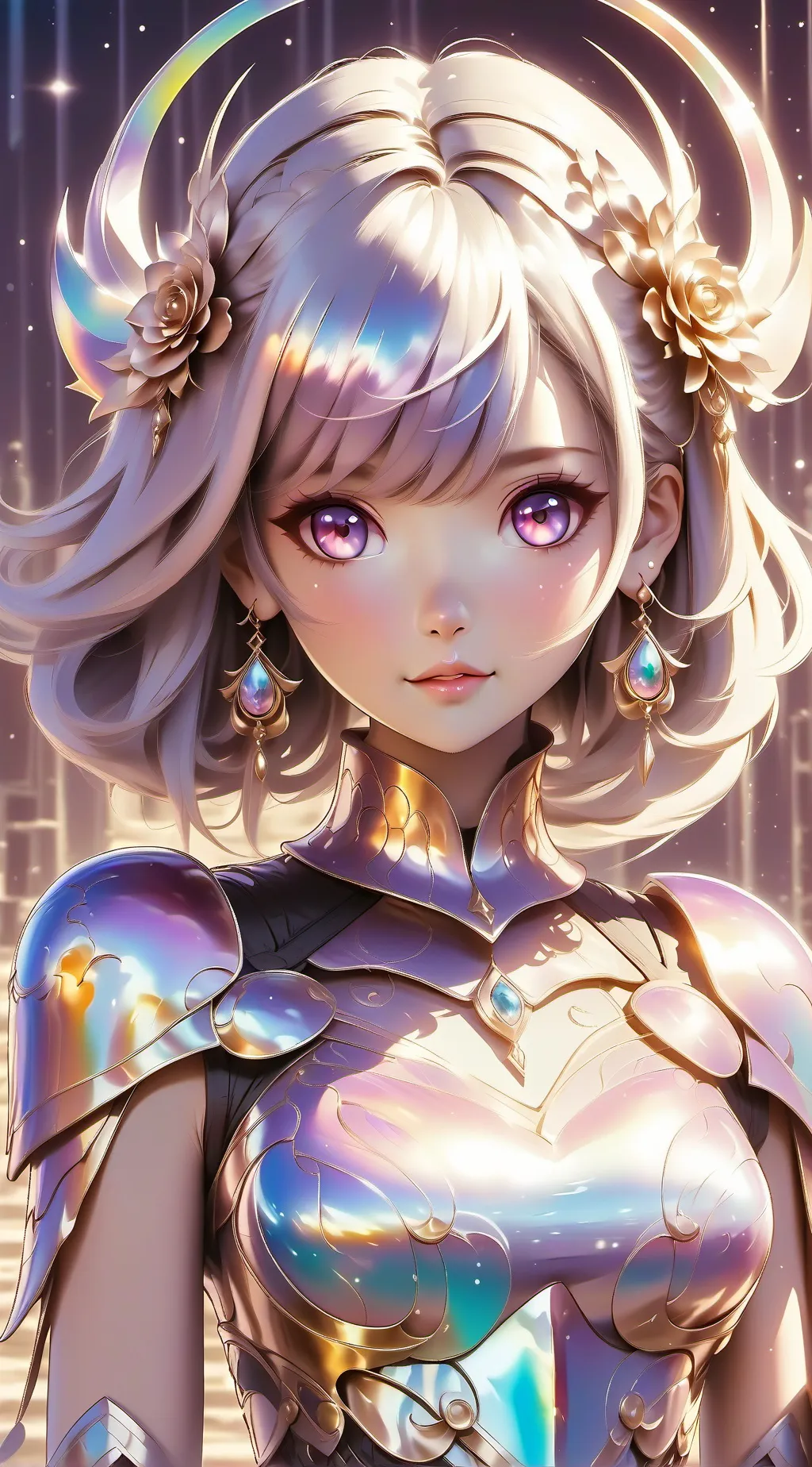 ai character: Luna background