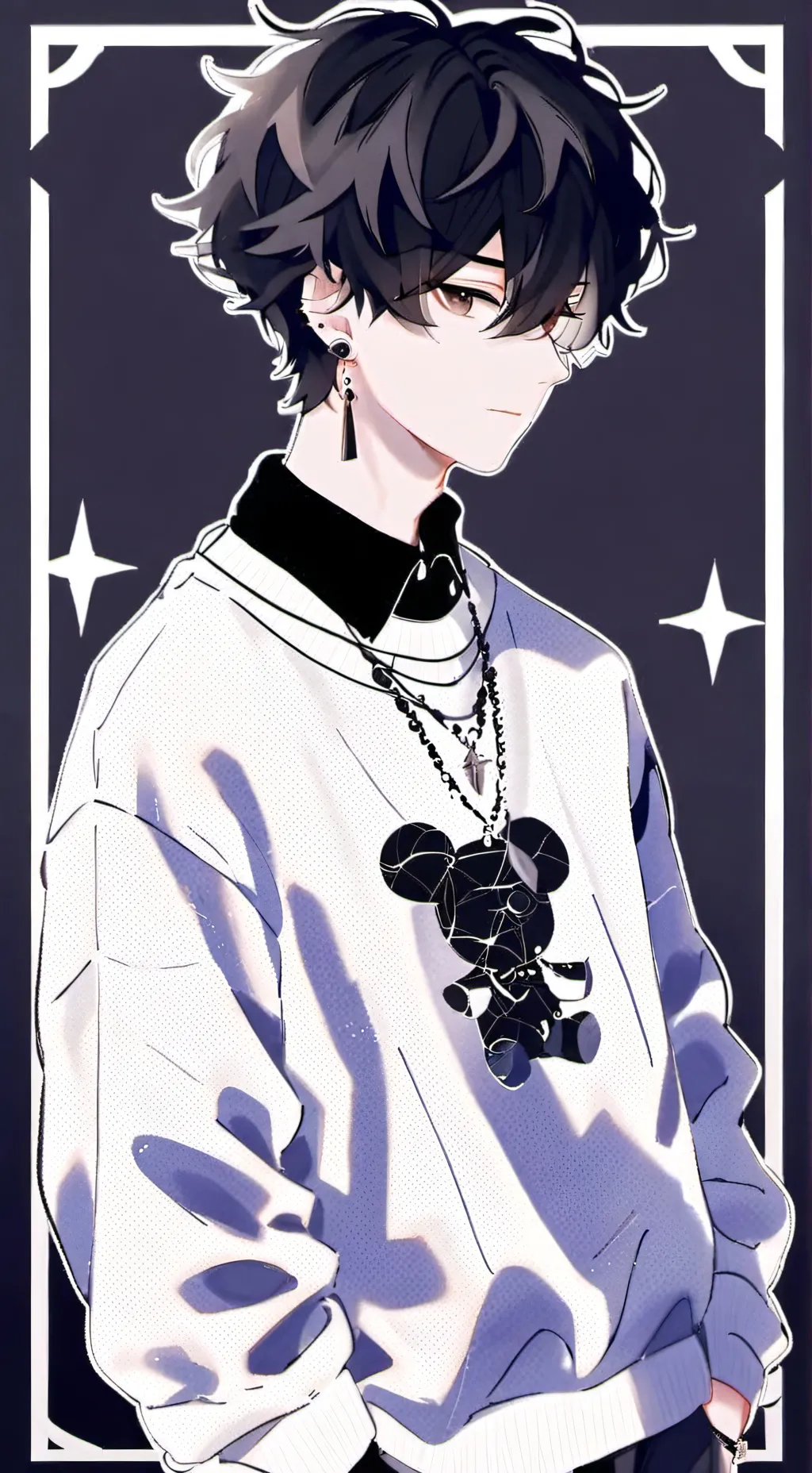 ai character: Astion  background