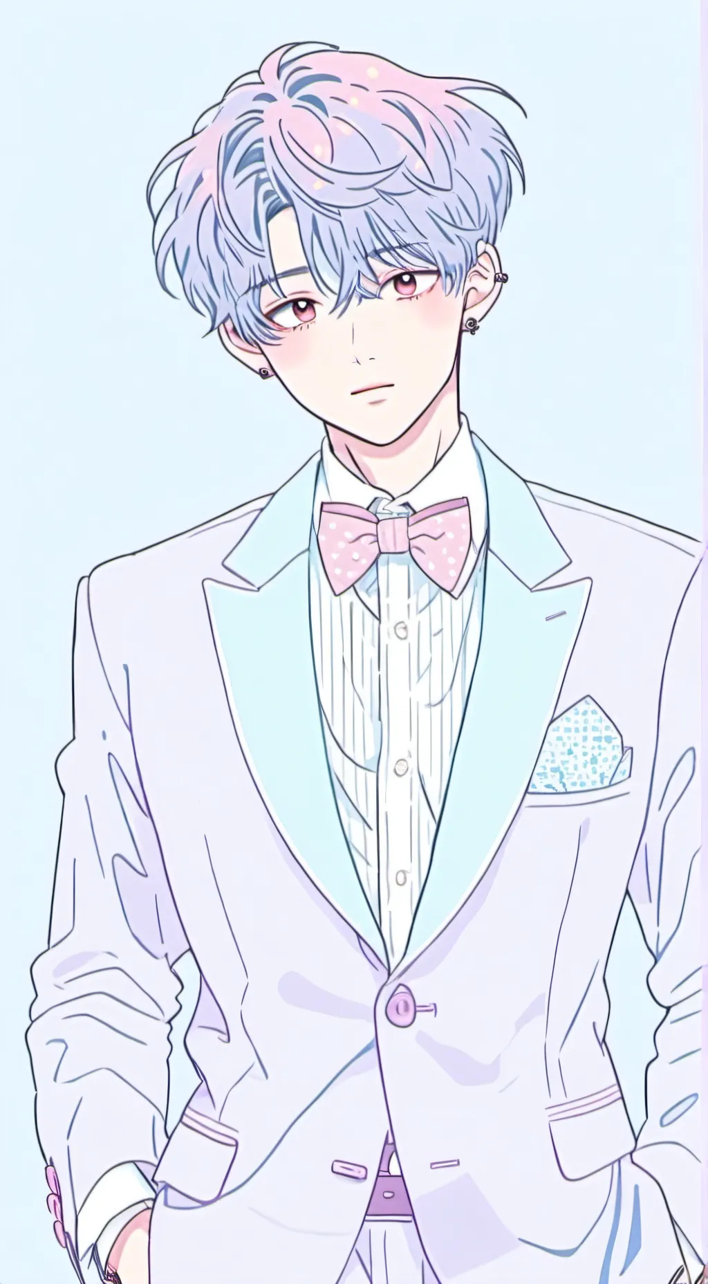 ai character: Pebble  background