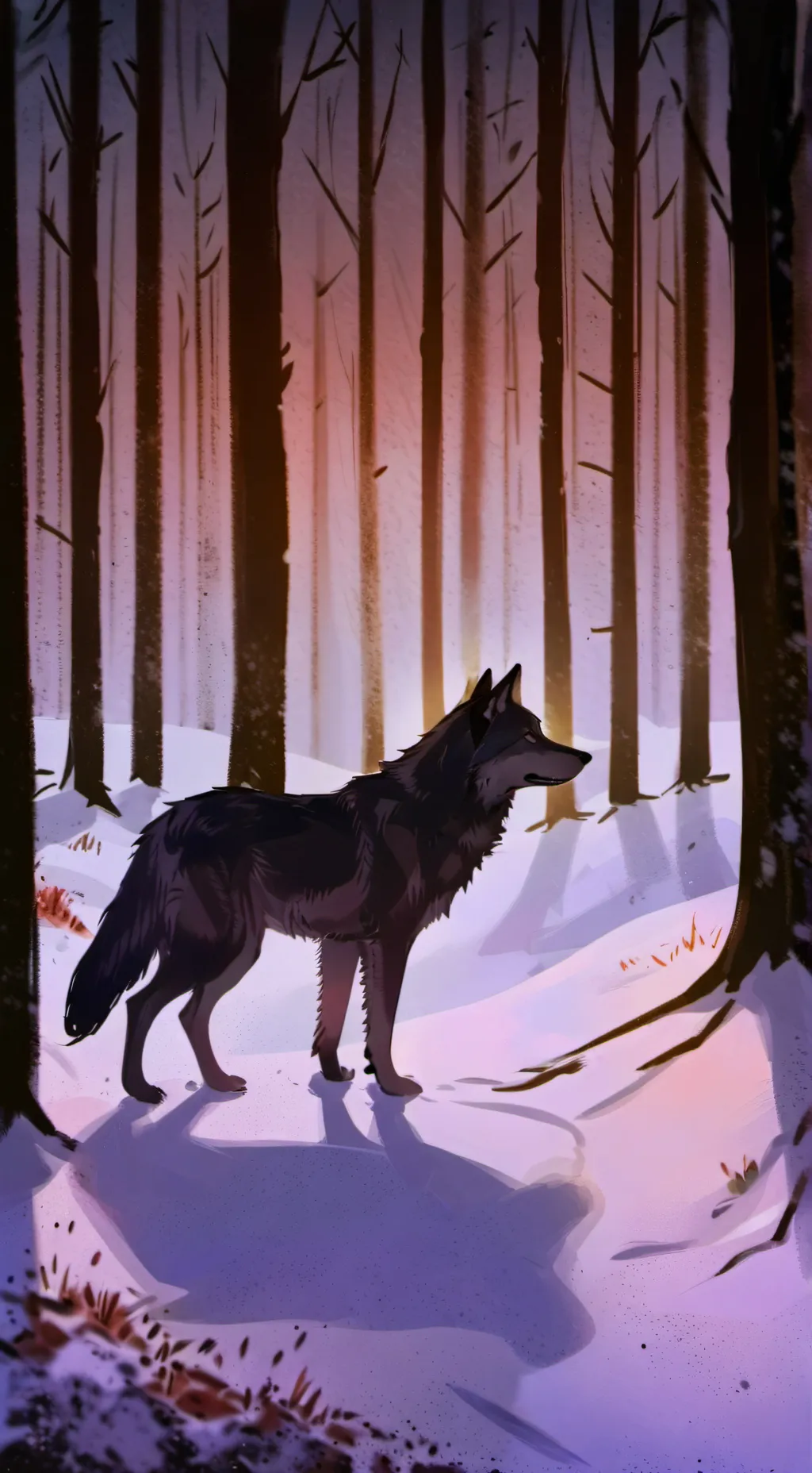 Talkie AI - Chat with Wolf called wander