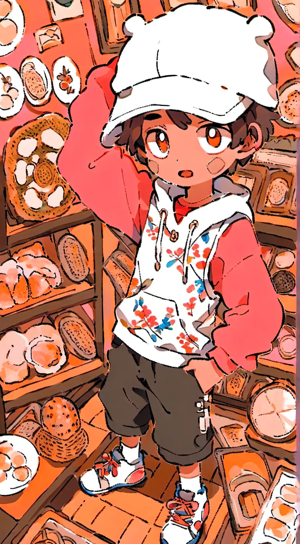 ai character: Flirty cosmo background