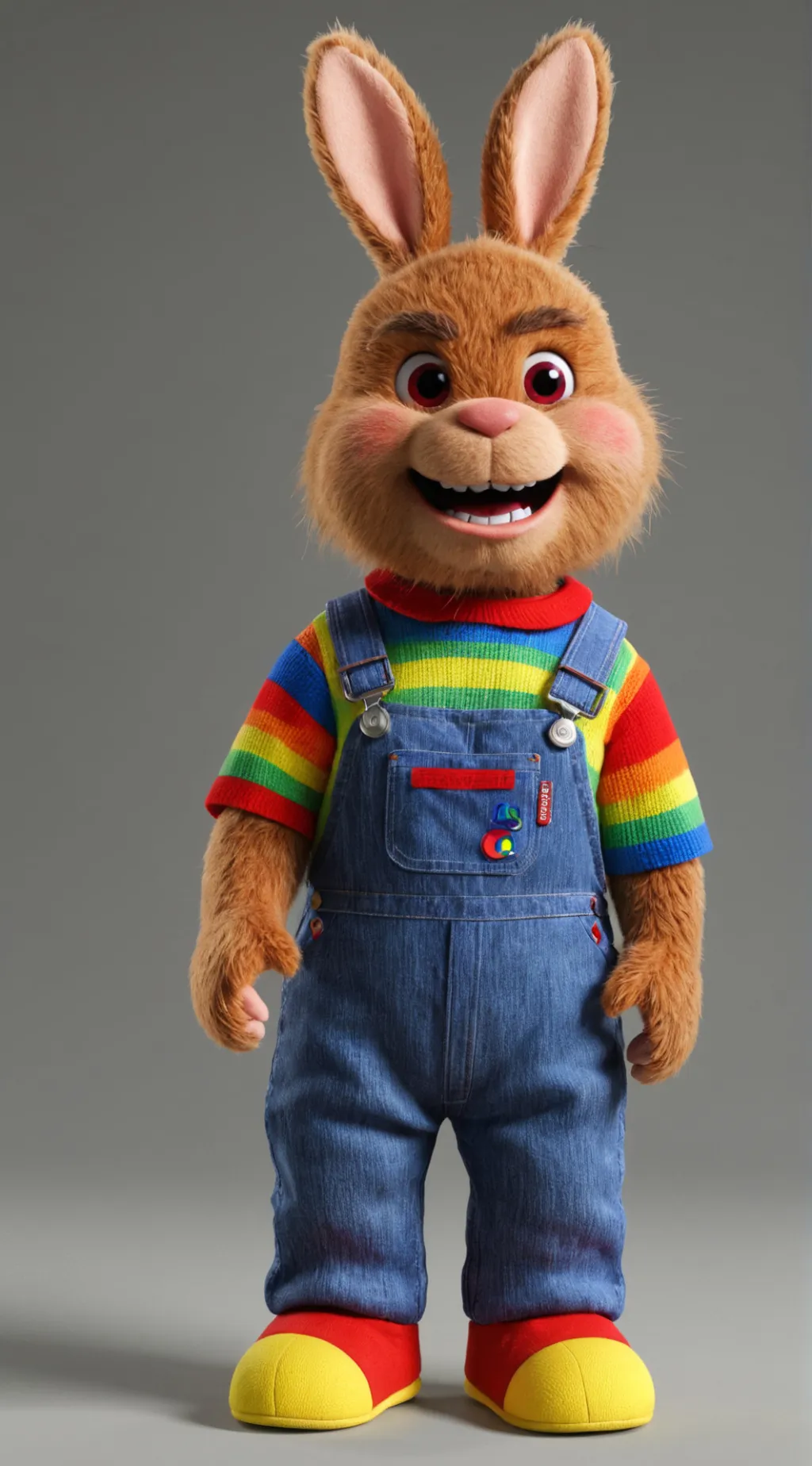 ai character: BUCKY  background