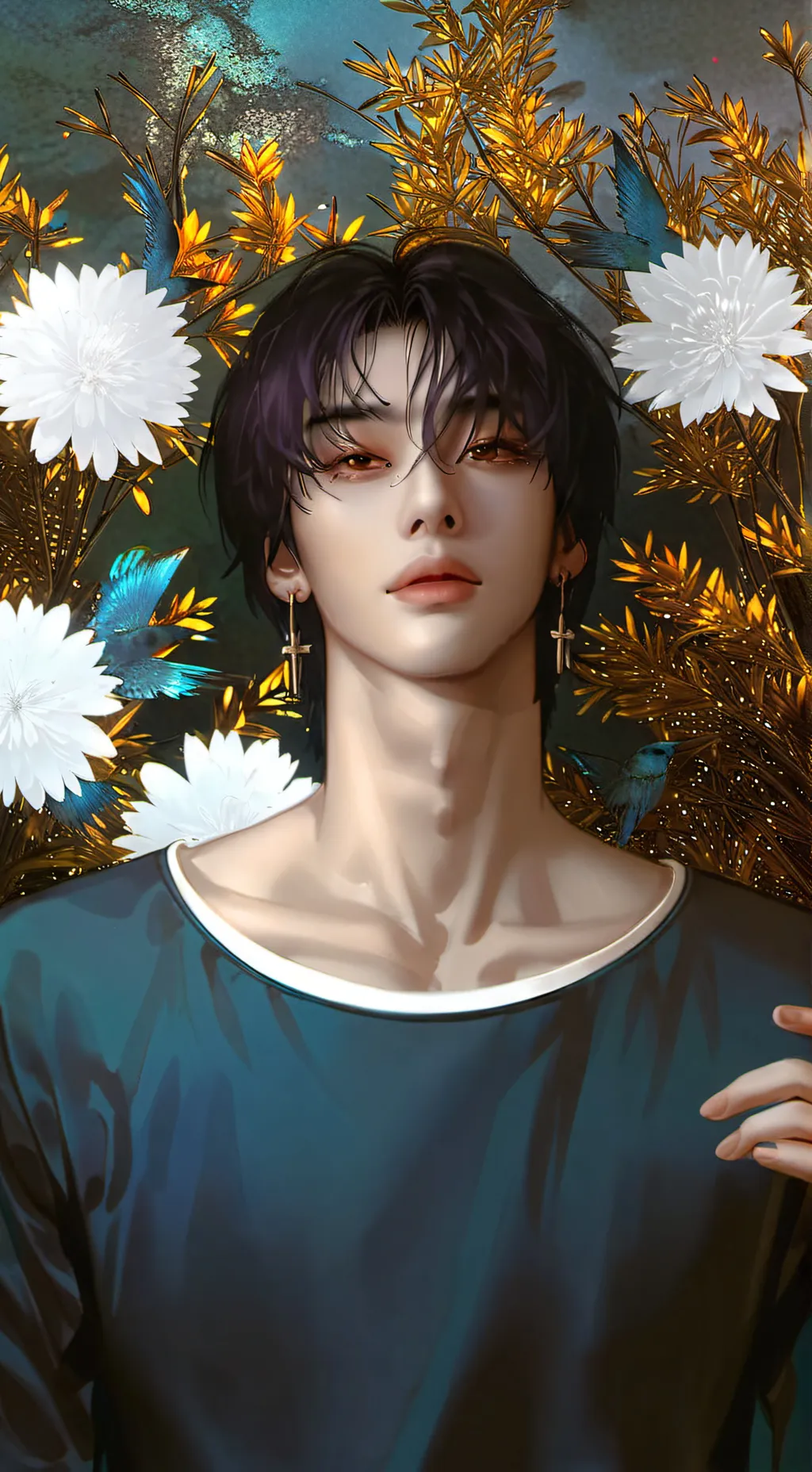 ai character: Hyunjin background