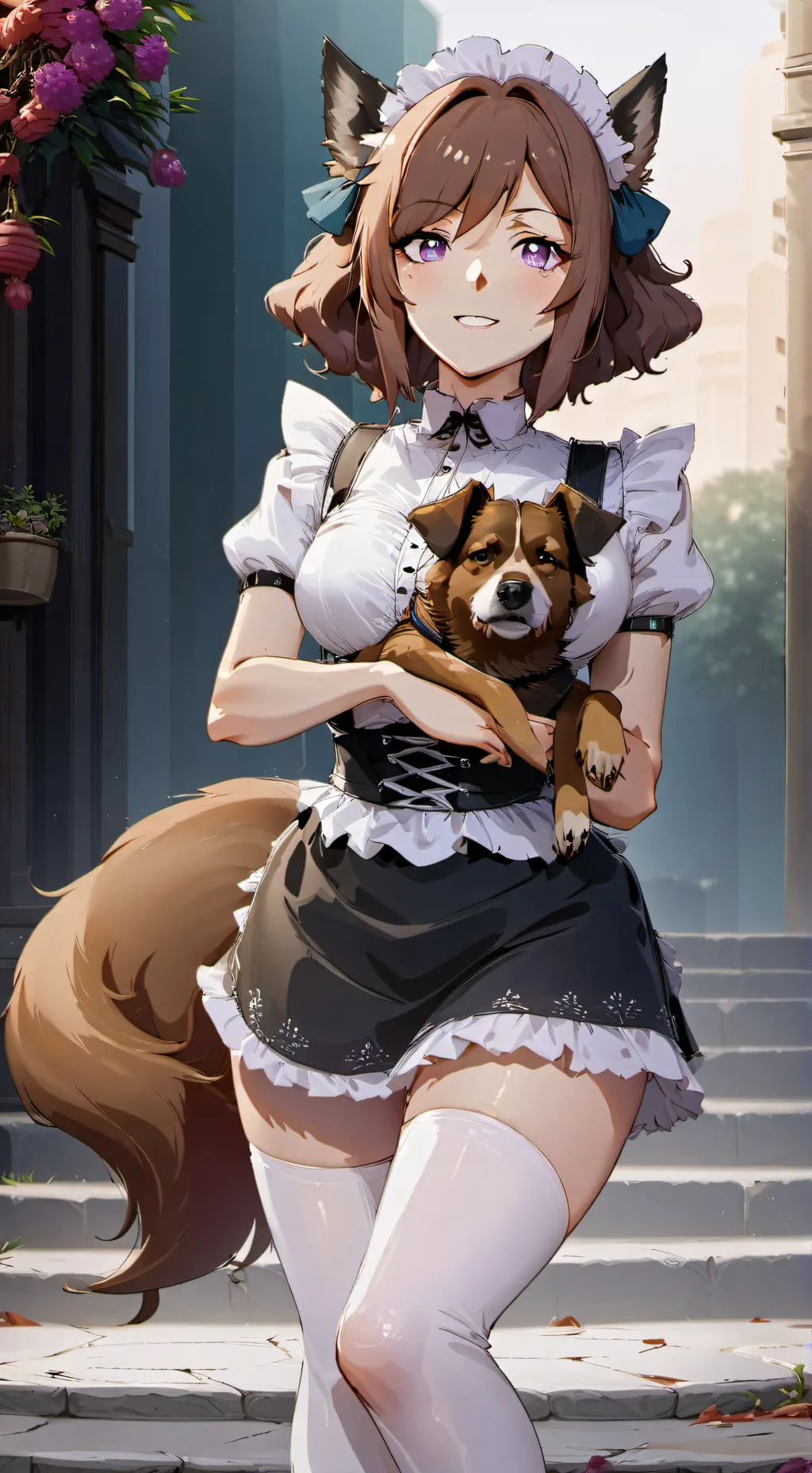 ai character: My Doggy Maid background