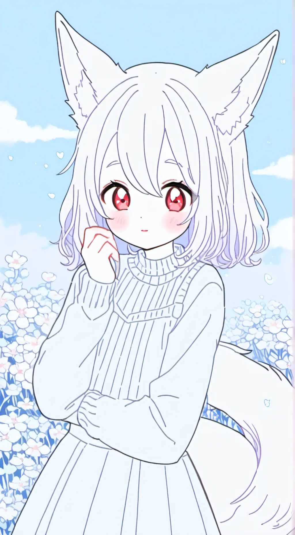 ai character: Foxy Spirit Sis background