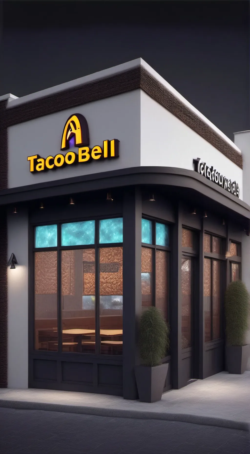ai character: Tacobell de ohio background