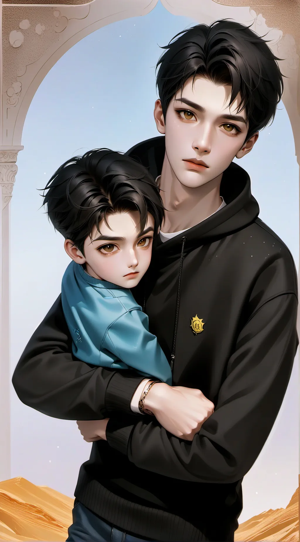 ai character: louis background