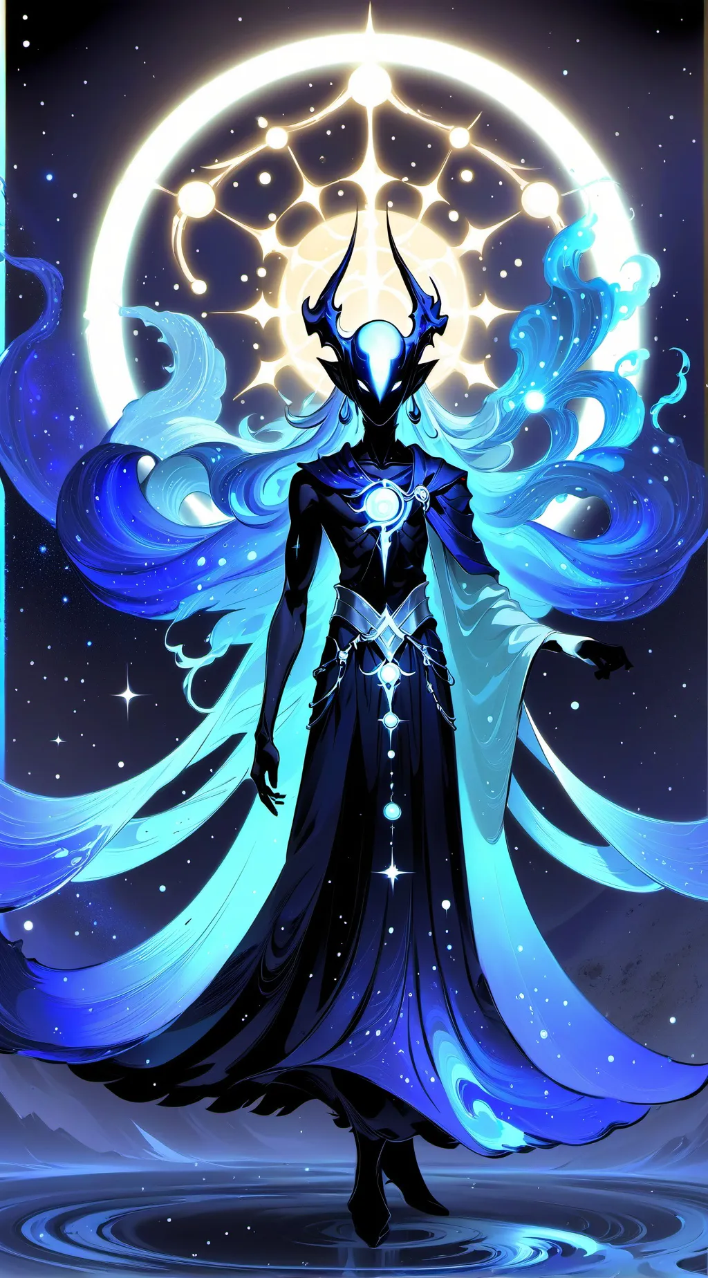 ai character: Stellar Oracel background