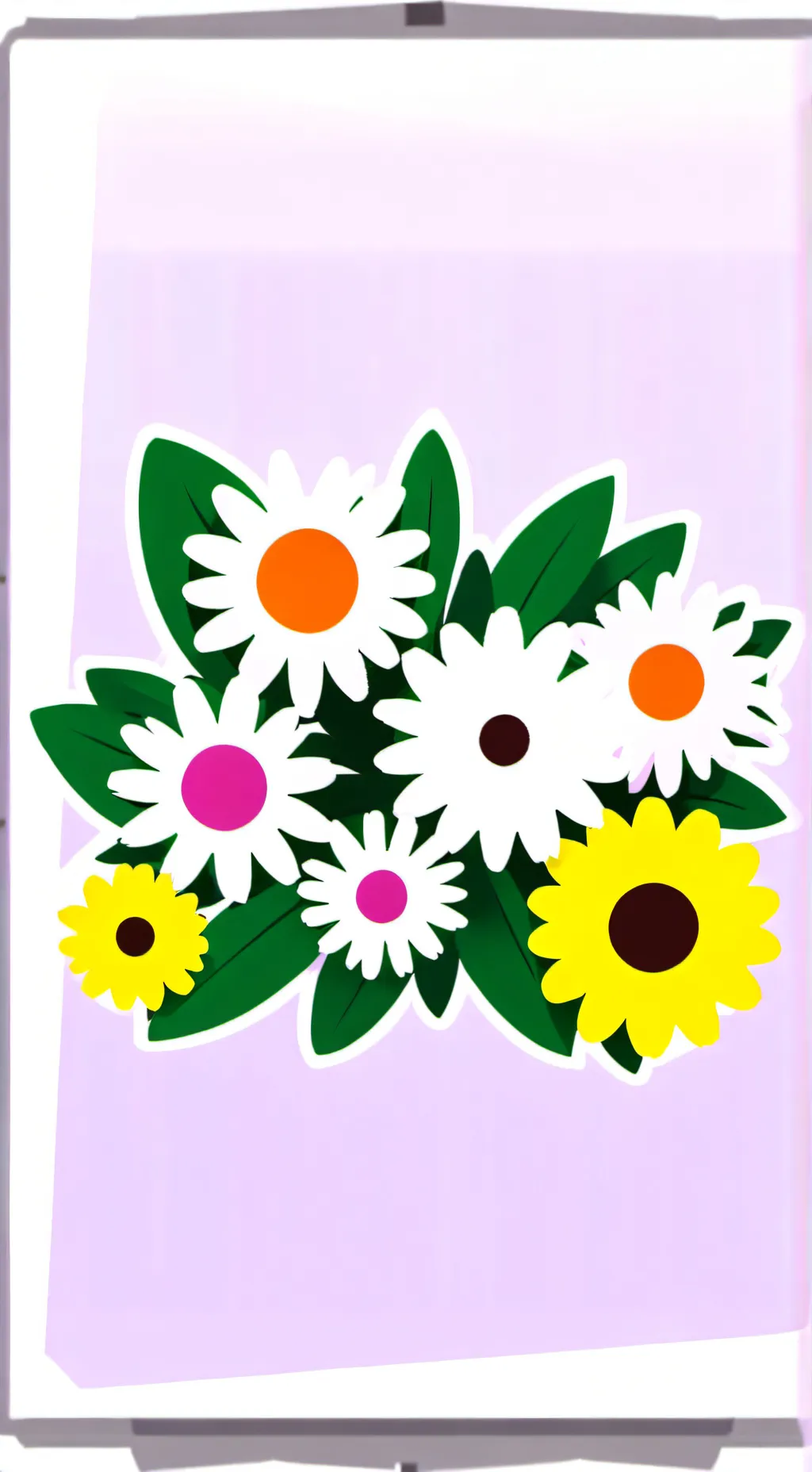 ai character: flor background
