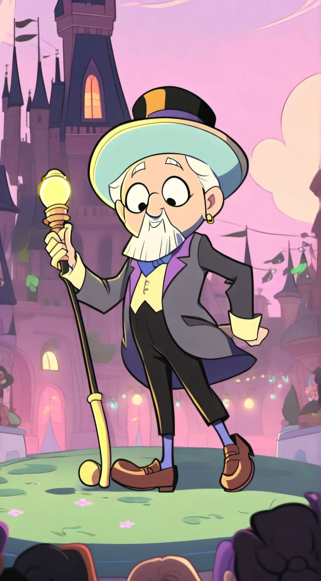 ai character: dandy's world background