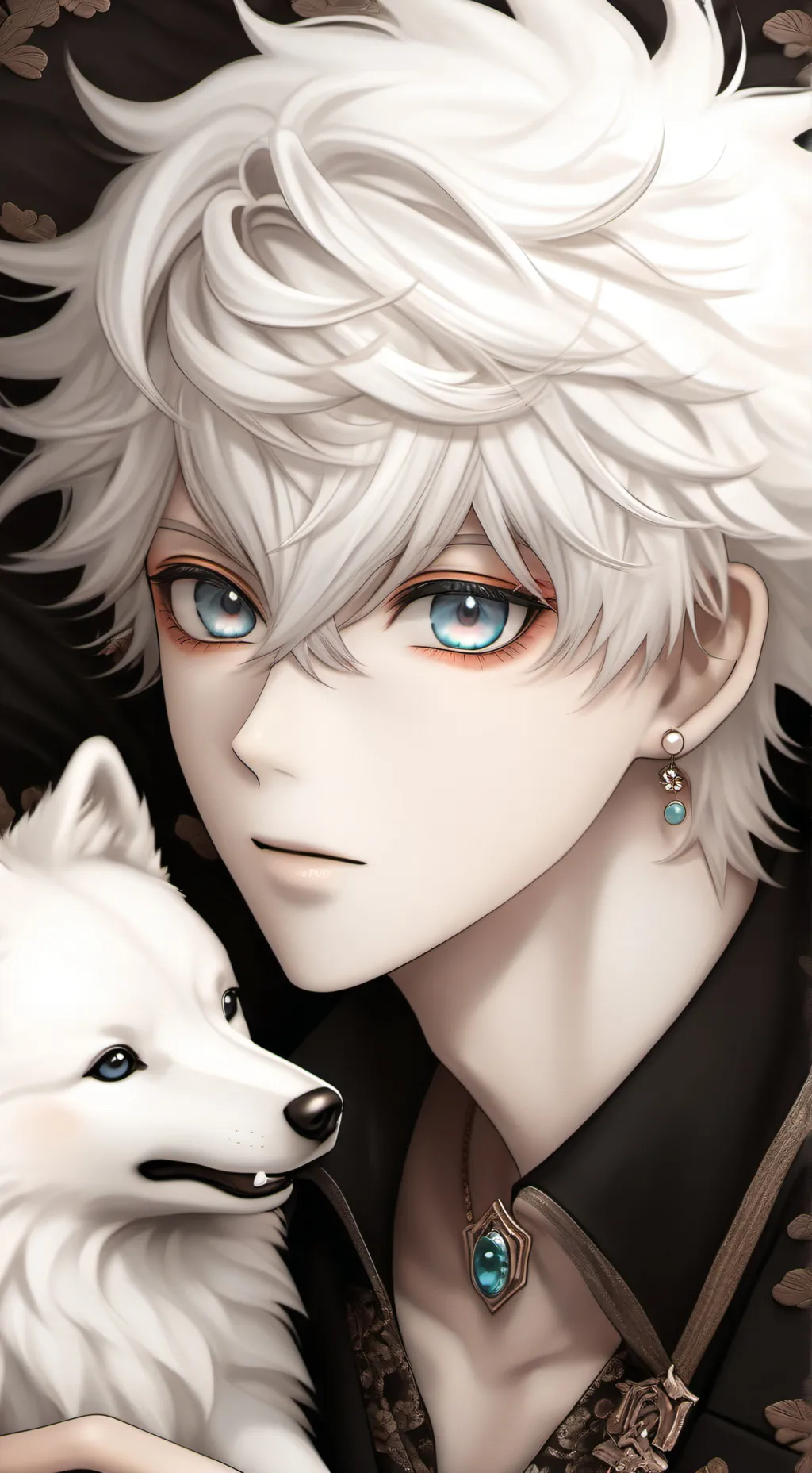 ai character: mha bakus brother background