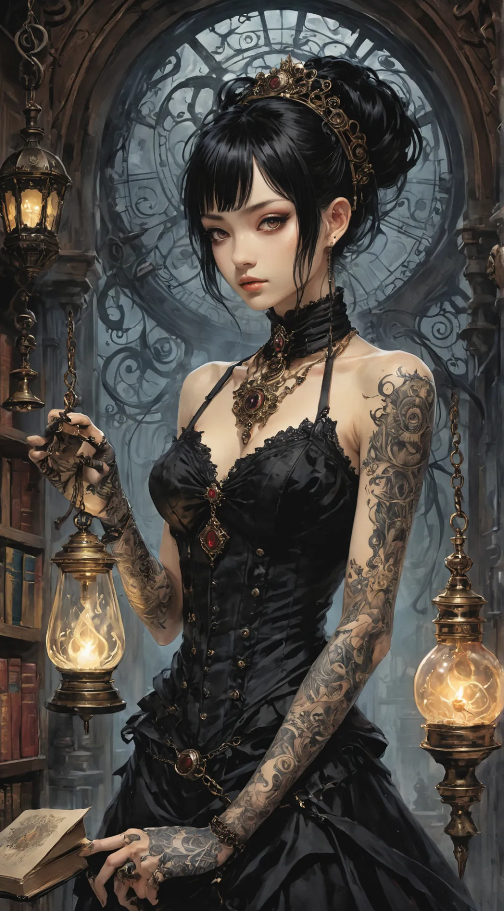 ai character: Raven background