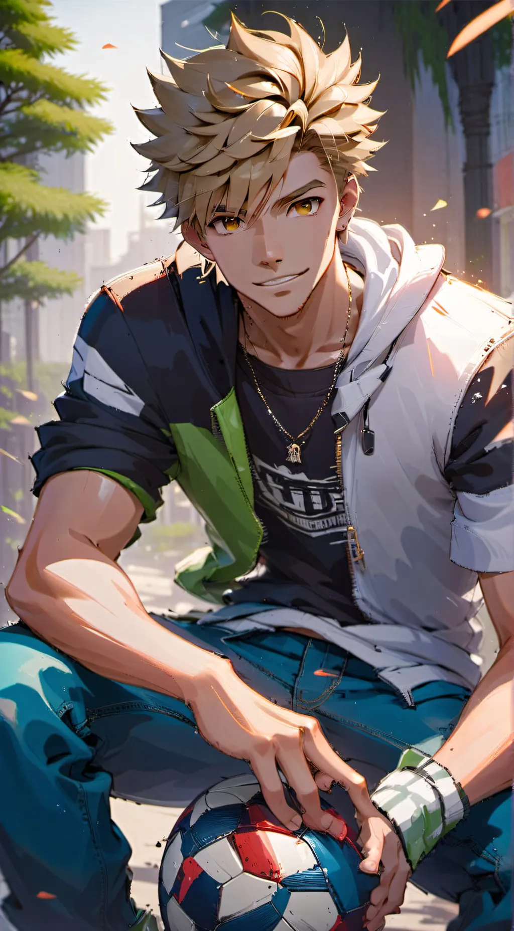 ai character: Cohen  background