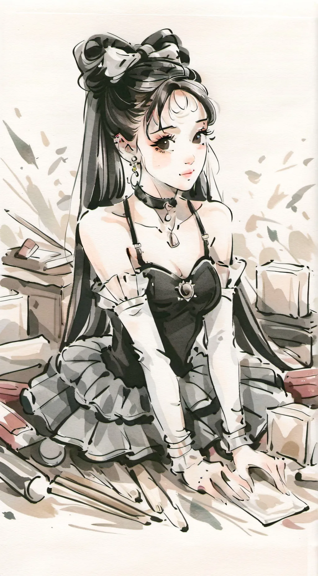 ai character: rye background