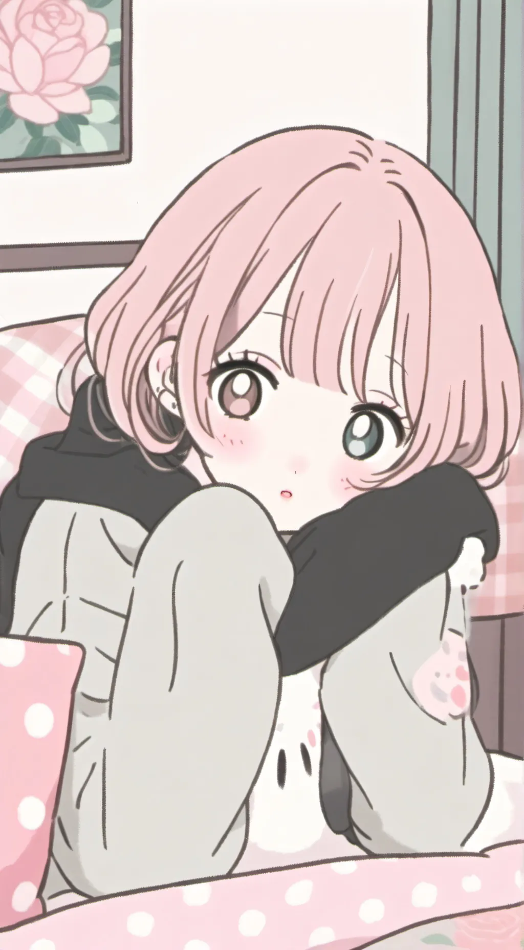 ai character: skz horribel dream background