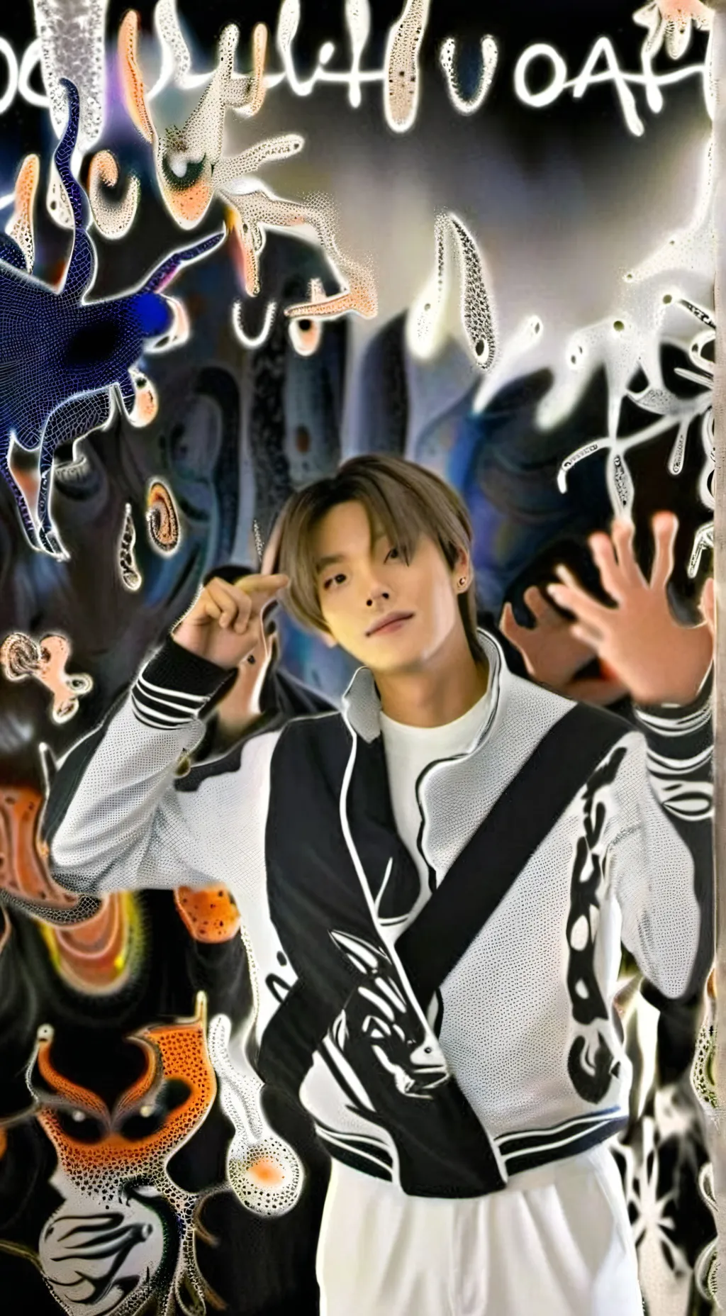 ai character: Hwang Hyunjin  background