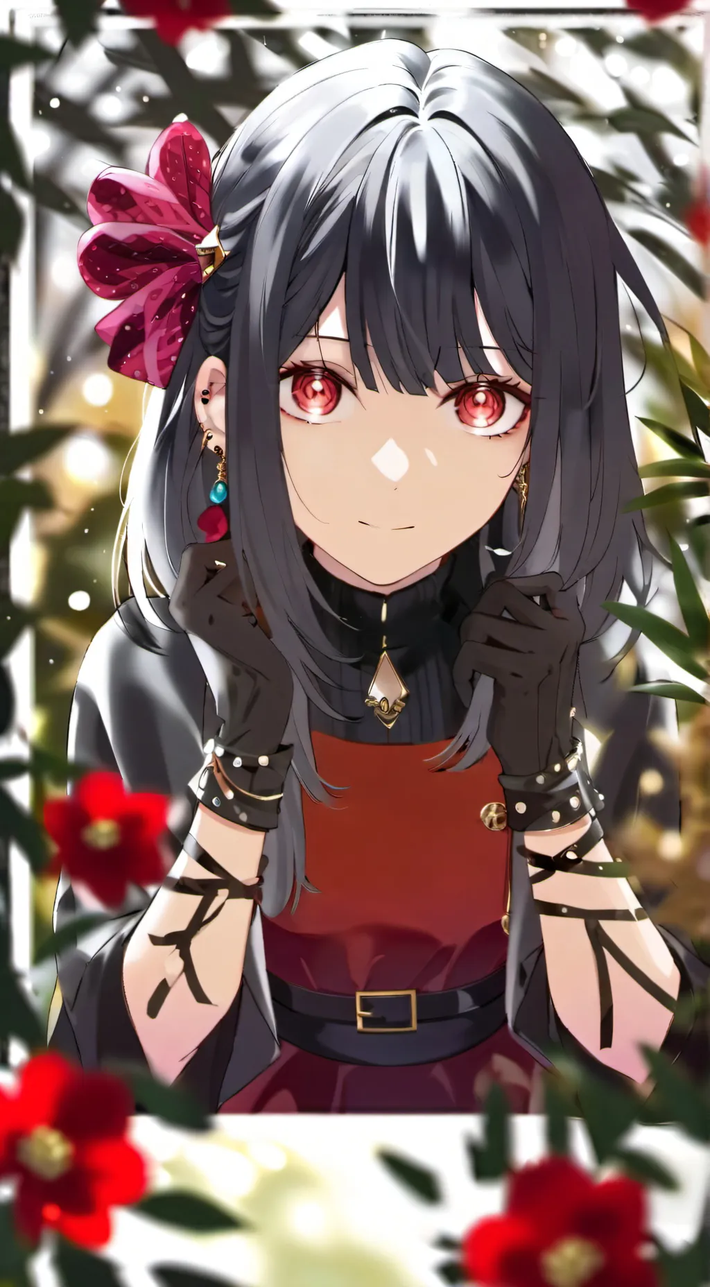 ai character: luna background