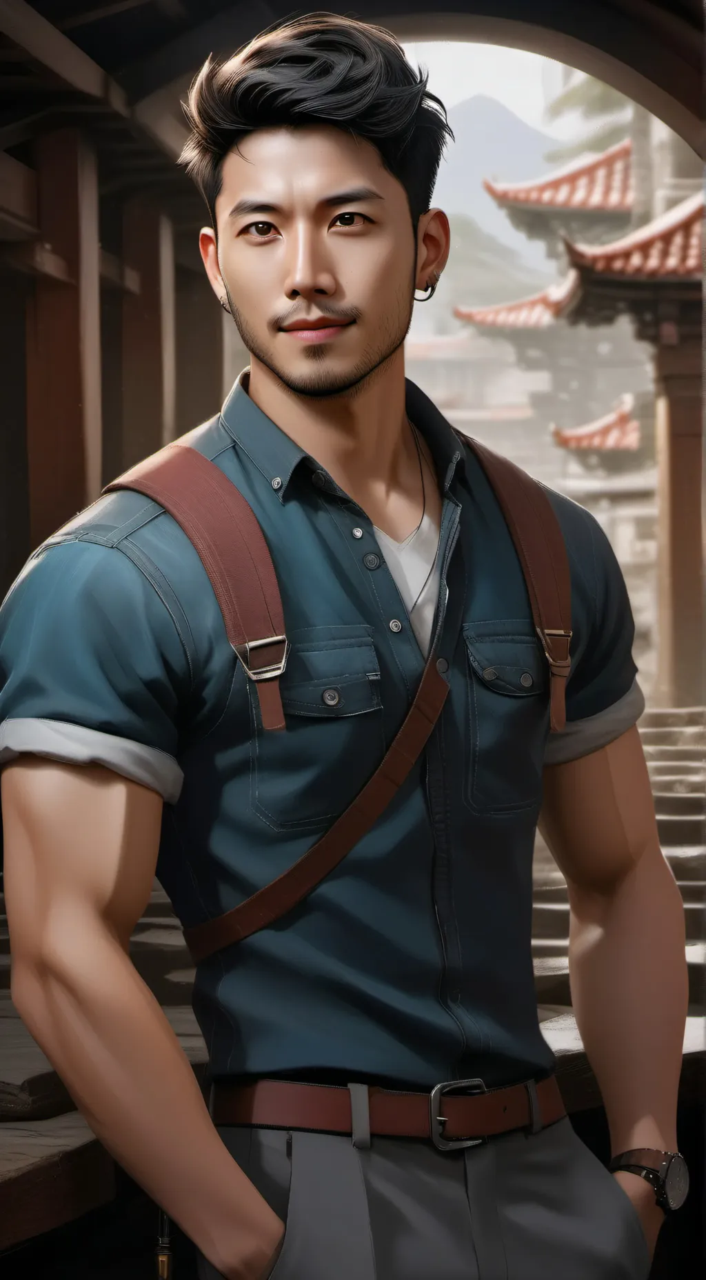 ai character: -_Ryan bergara_- background