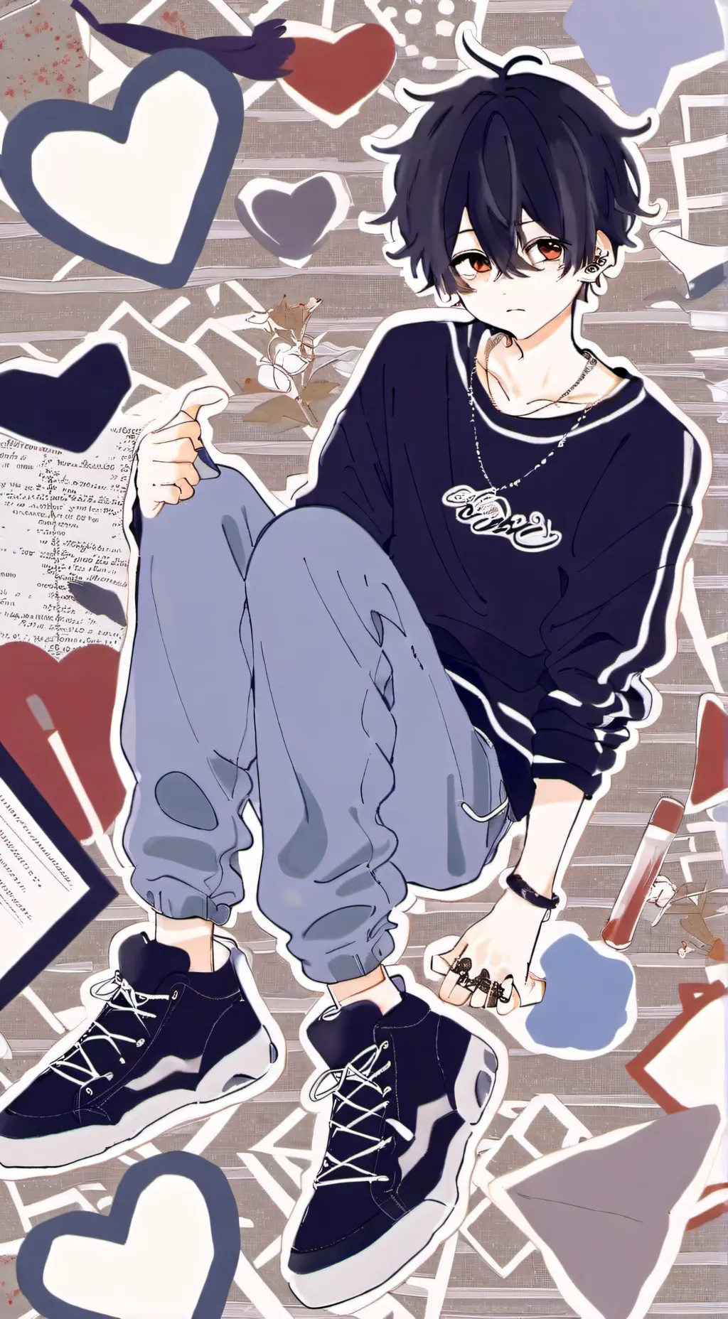 ai character: 🥀•Ƴurı•🥀 background