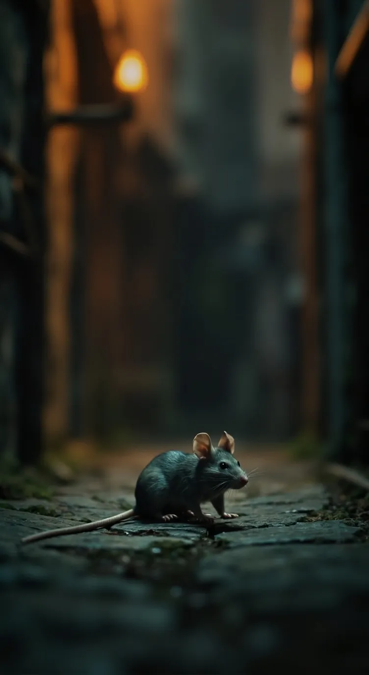 ai character: mouse life  background