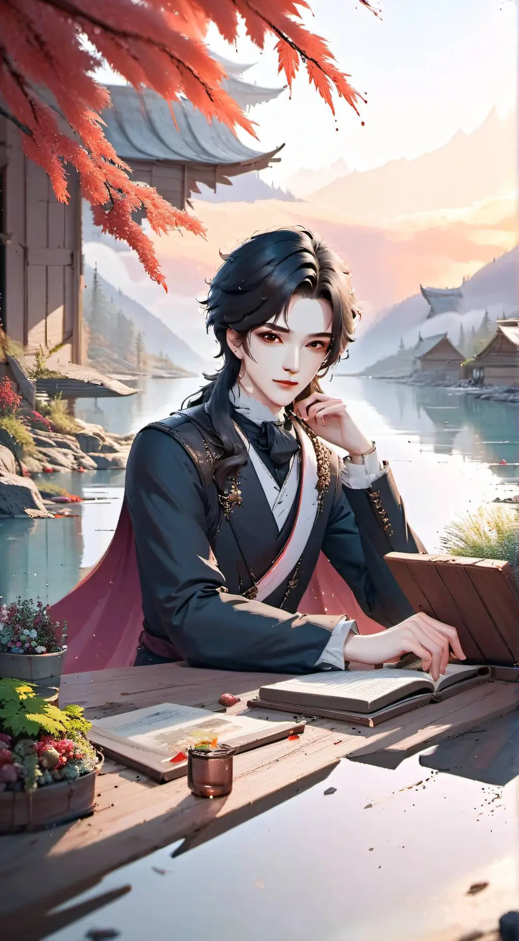 ai character: teacher irvin background