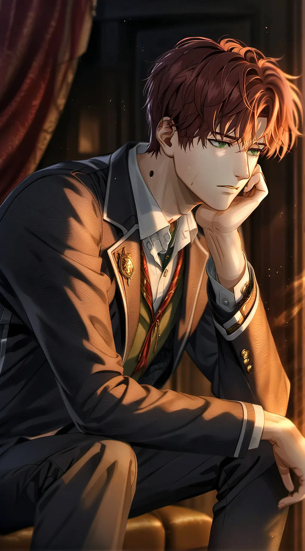 ai character: Absent-Minded Riva background