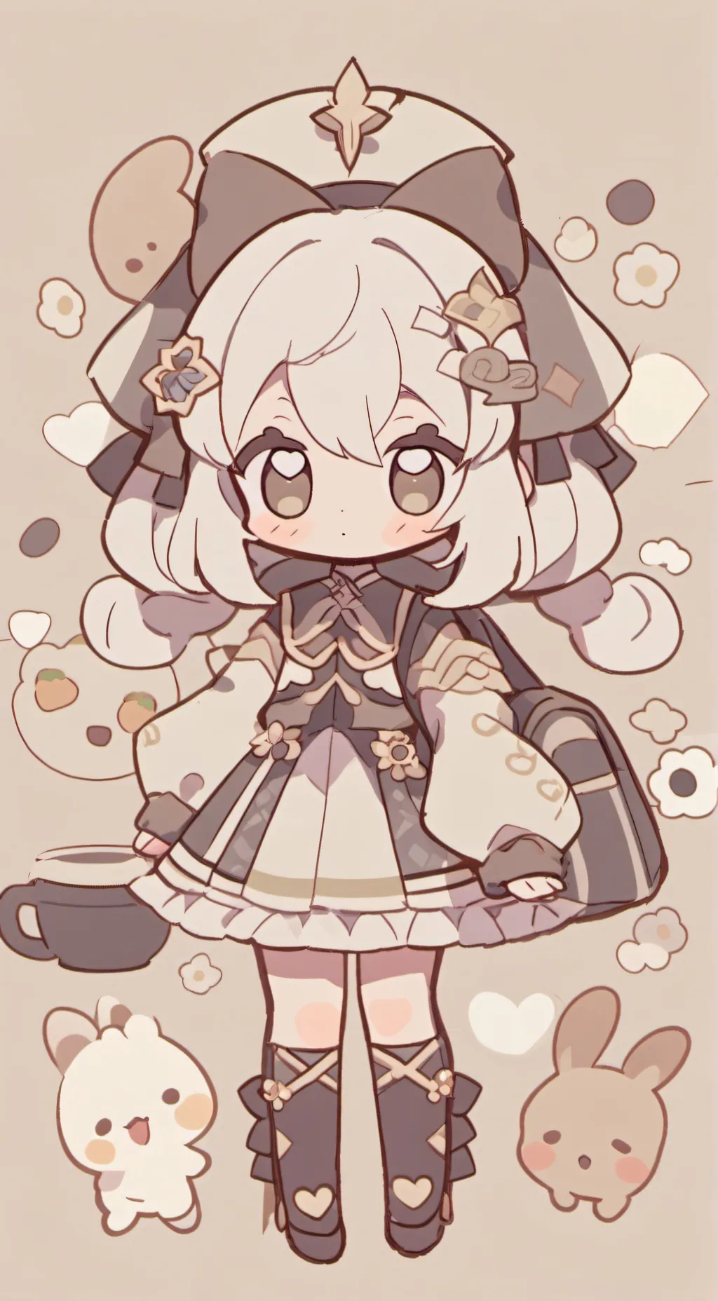 ai character: Demon slayer  background