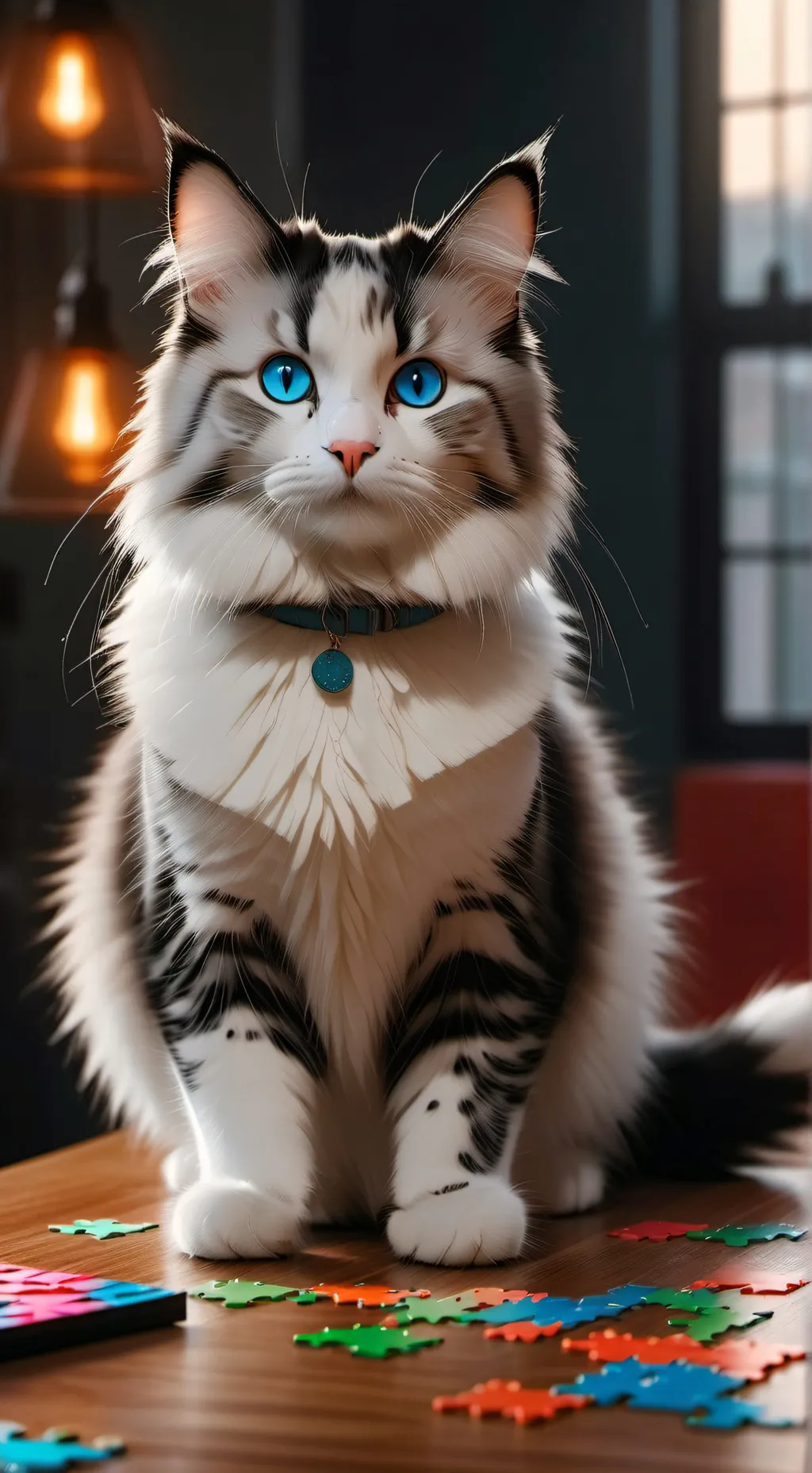 ai character: КИТЯ background