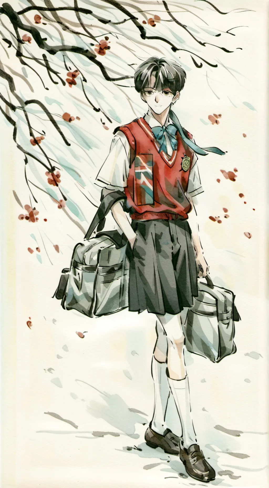 ai character: 3000000th graders  background