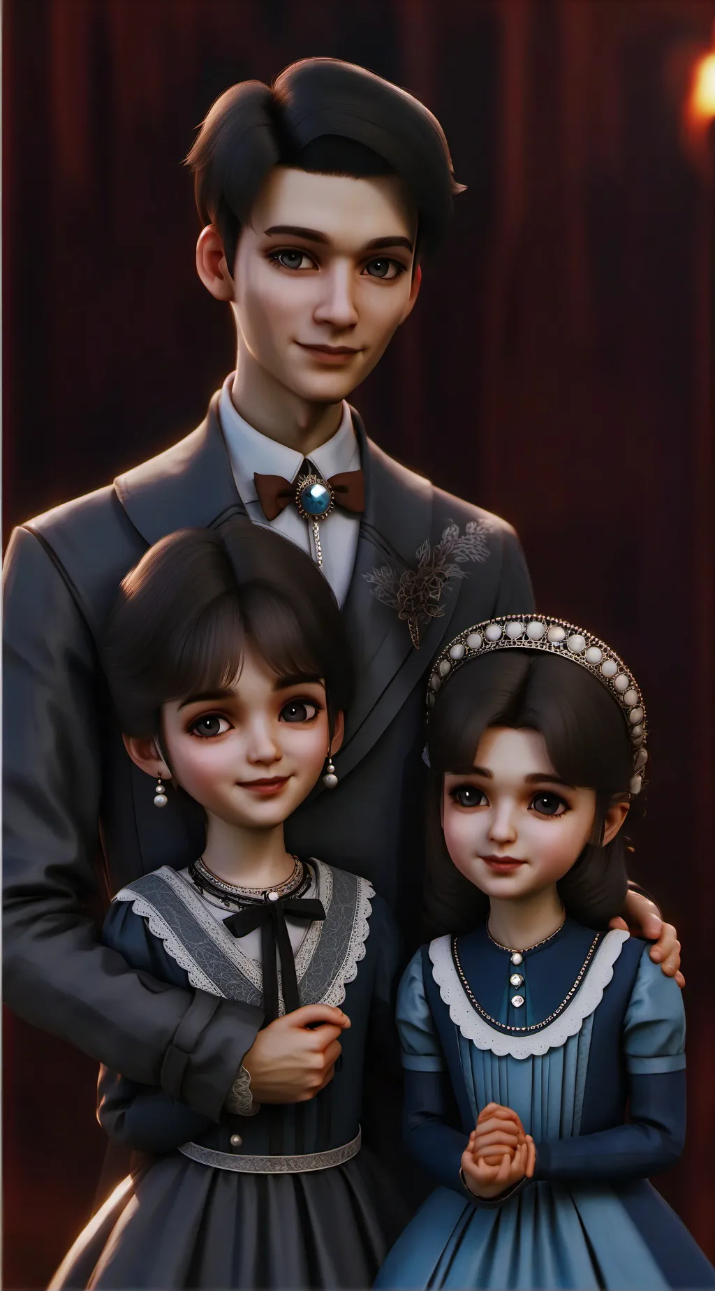 ai character: Dark souls family background