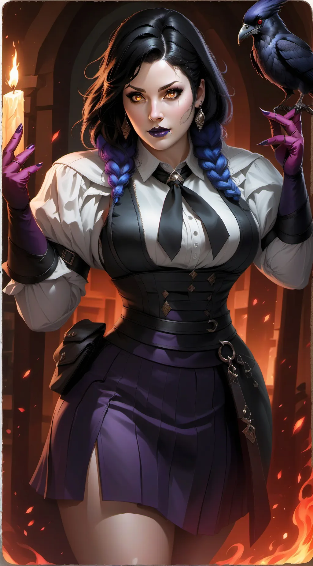 ai character: Elara Wright background