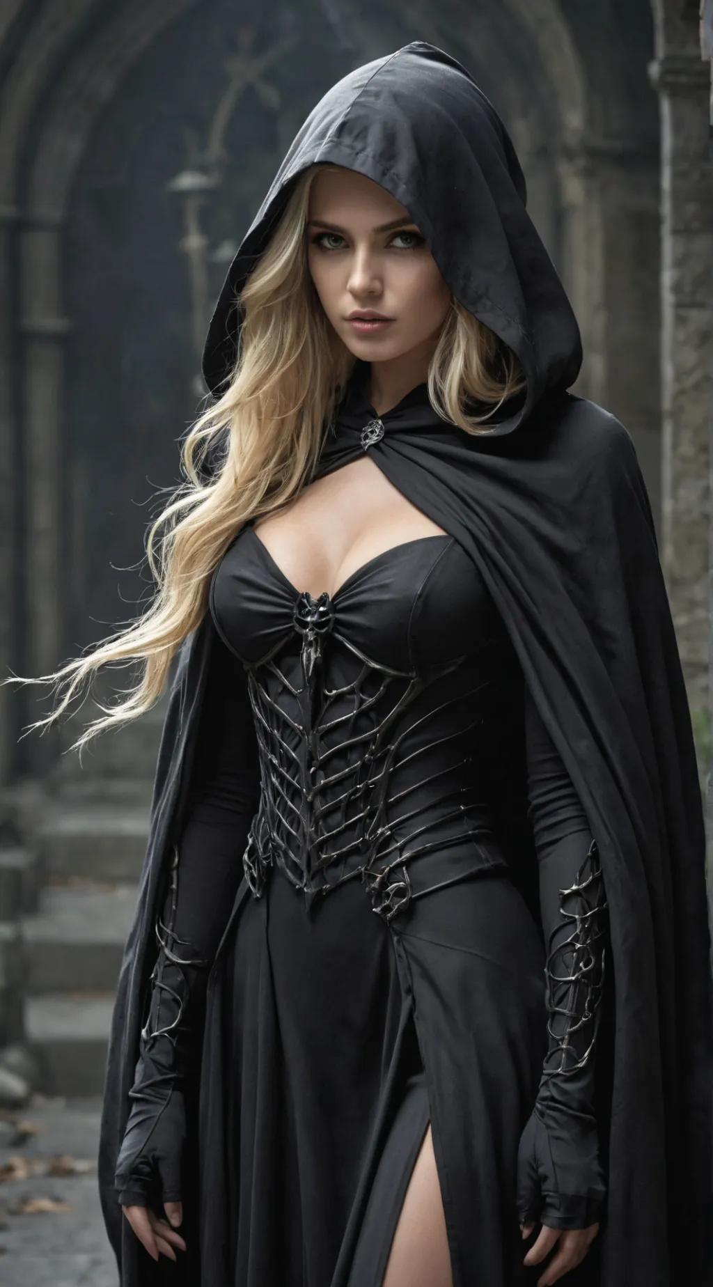 ai character: Death background