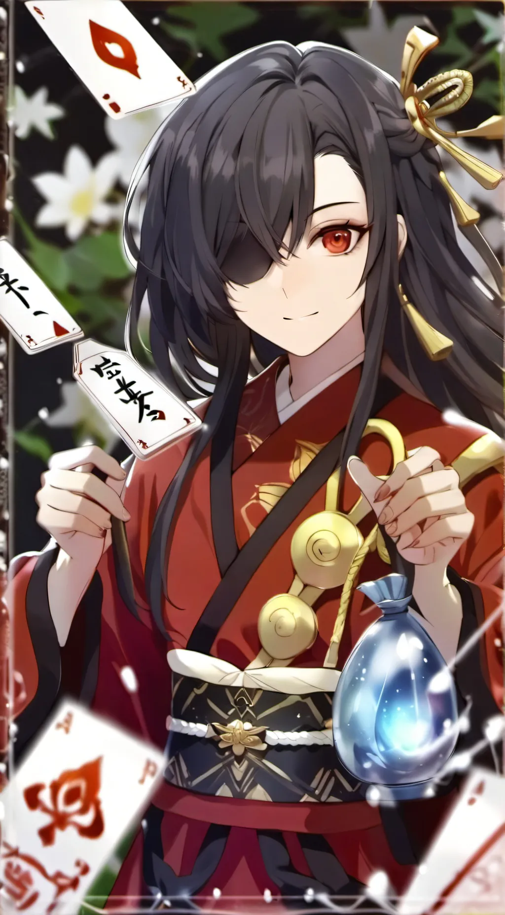 ai character: Demonic Isagi background