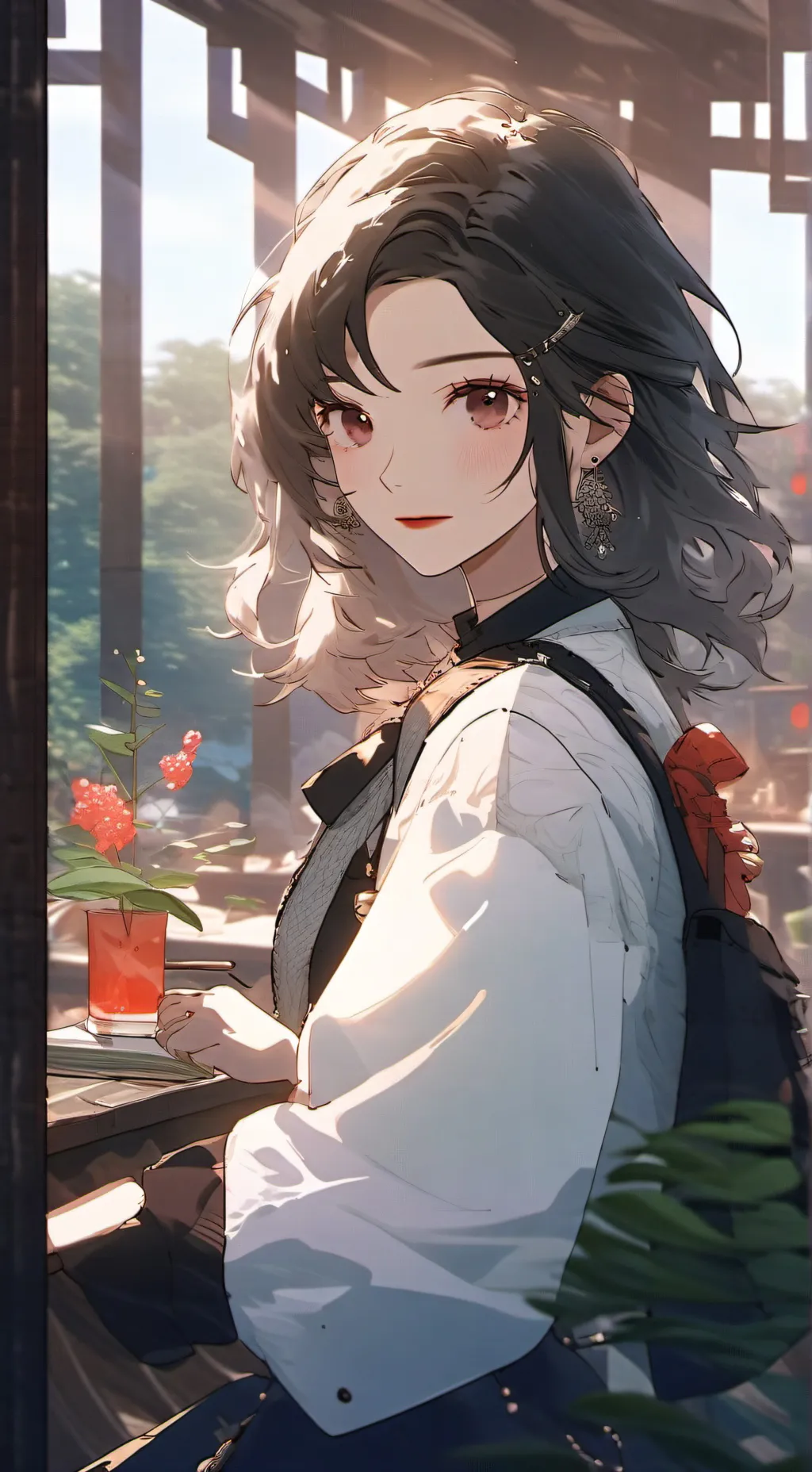 ai character: we listen we don't background