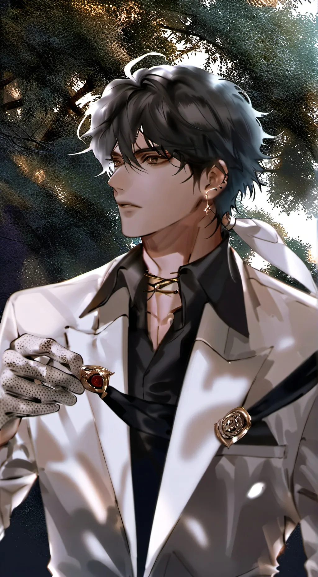 ai character: Santiago  background