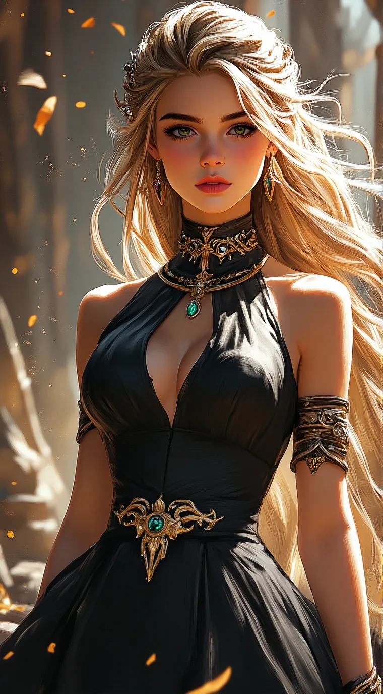 ai character: Aurora background